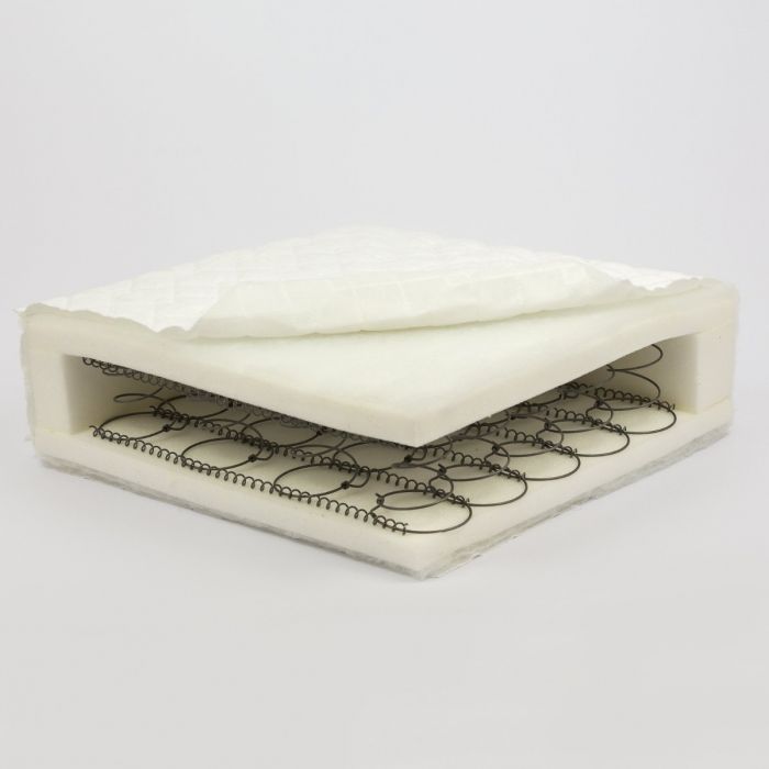 BR Baby Deluxe Fully Sprung Cotbed Mattress - 140 x 70 cms