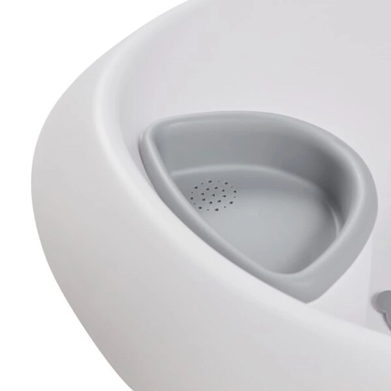 Keeper Baby Bath With Insert - White/Grey