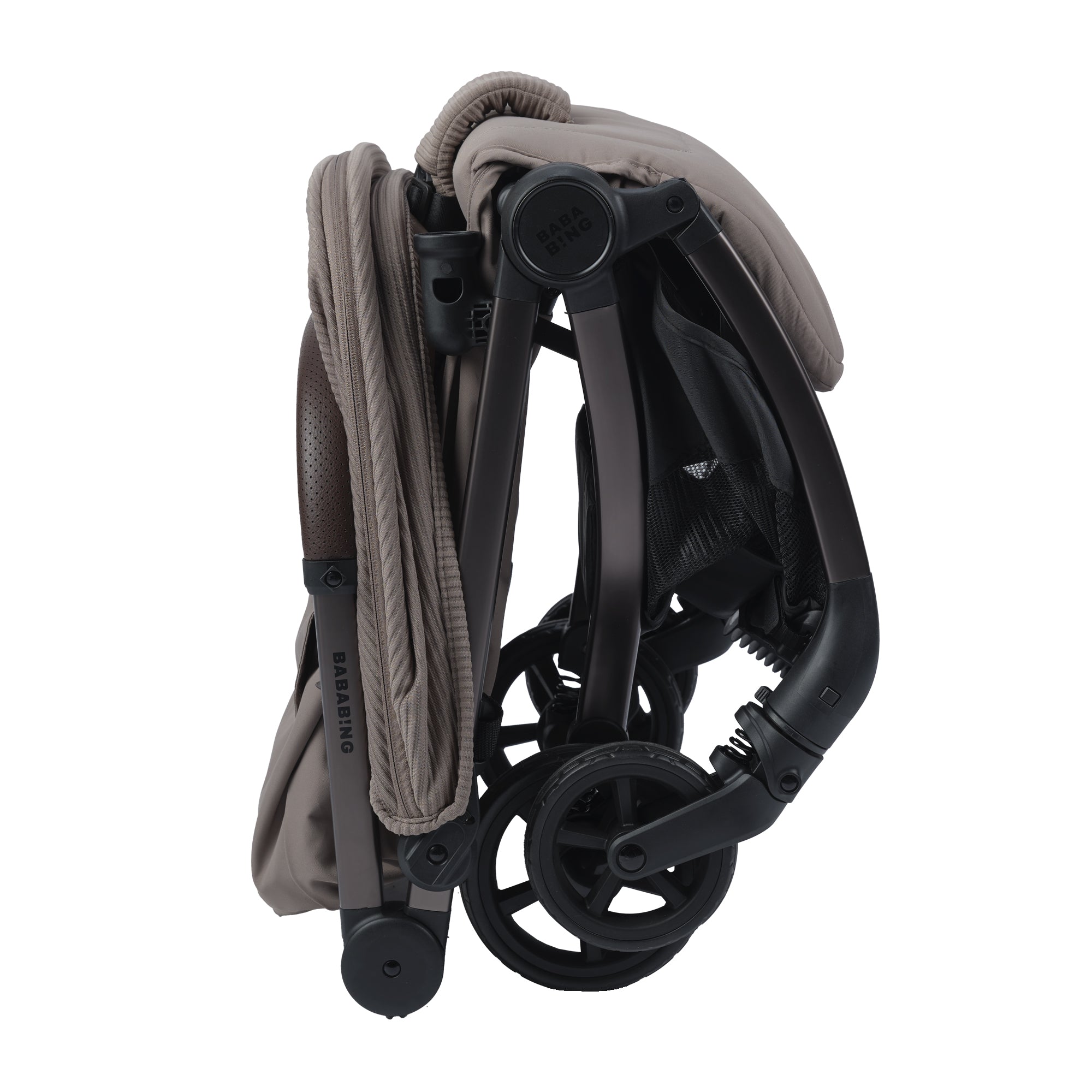 Bababing imi Travel Pushchair Auto Fold Compact Stroller Minky