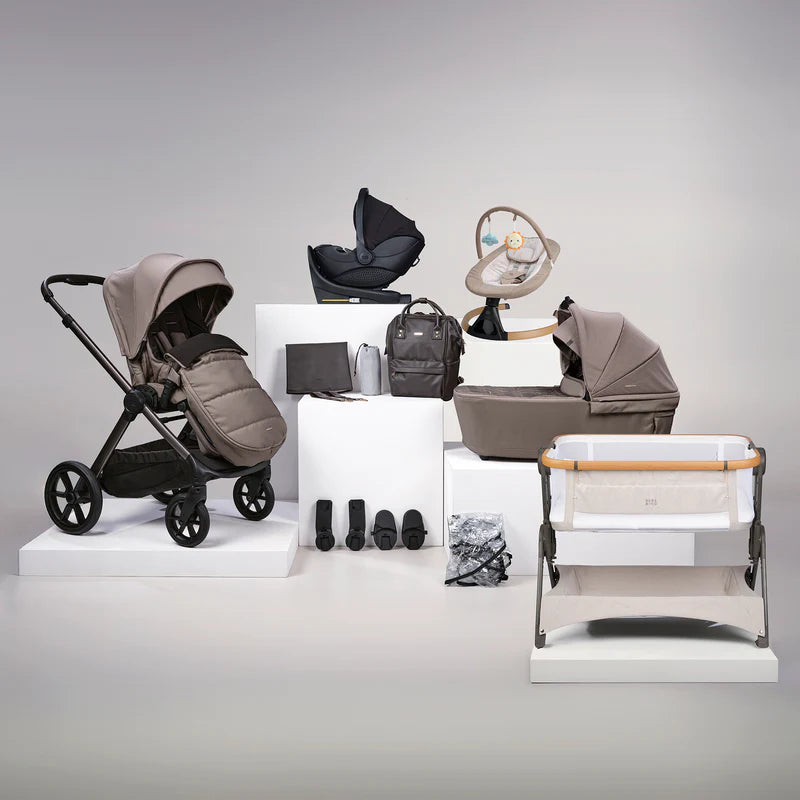 Pre Order Bababing 16pc Raffi MKII Travel & Home Bundle - Minky includes Hera+Swivel carseat & Isofix base .Instore Collection