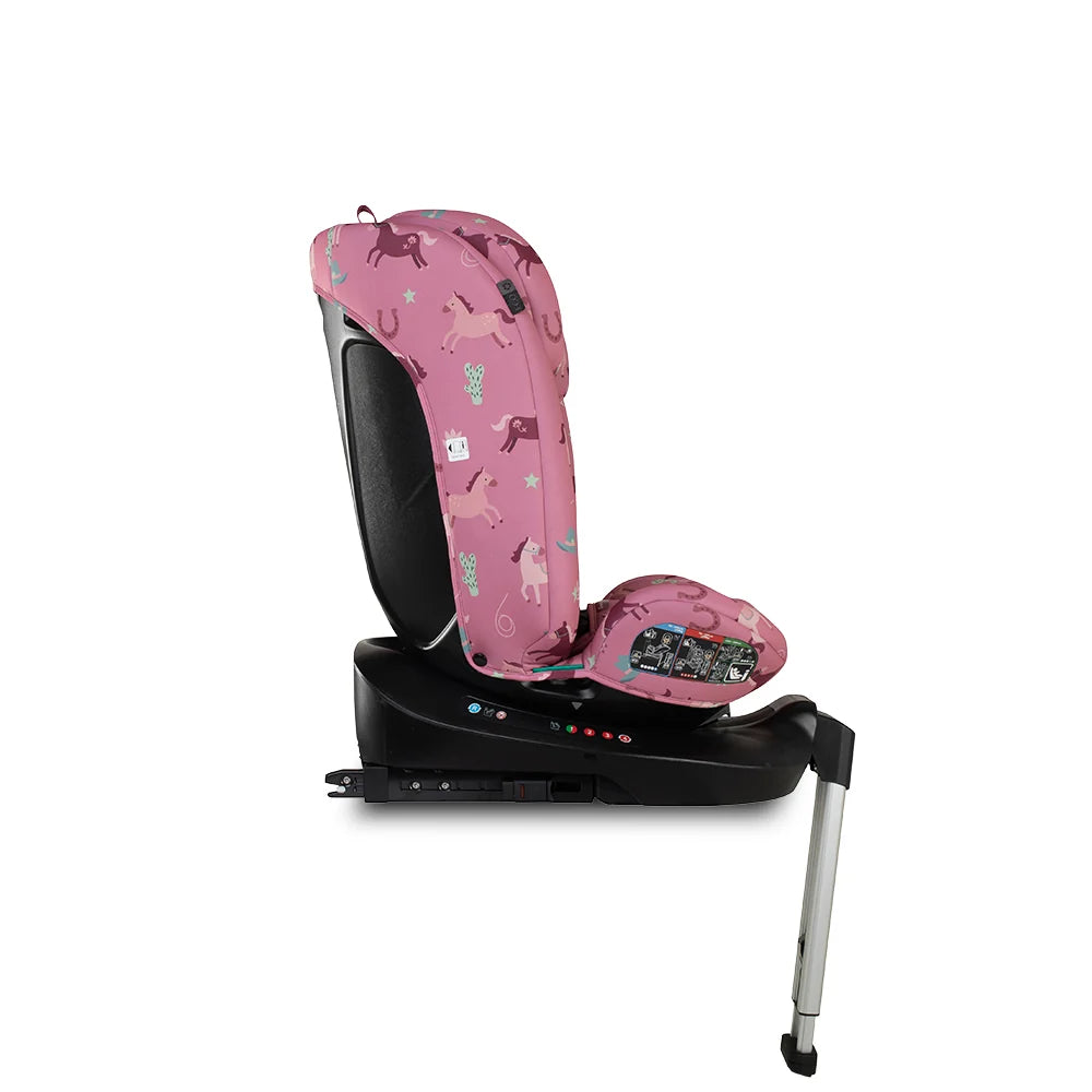 Get Set Grow Plus i-Size 360 Car Seat Pony Party