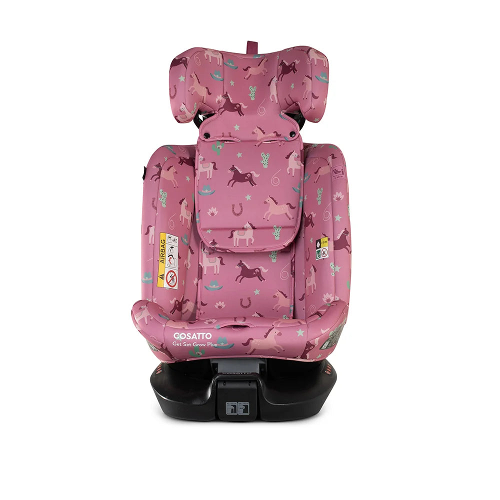Get Set Grow Plus i-Size 360 Car Seat Pony Party