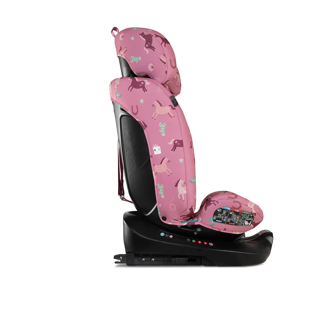 Get Set Grow Plus i-Size 360 Car Seat Pony Party