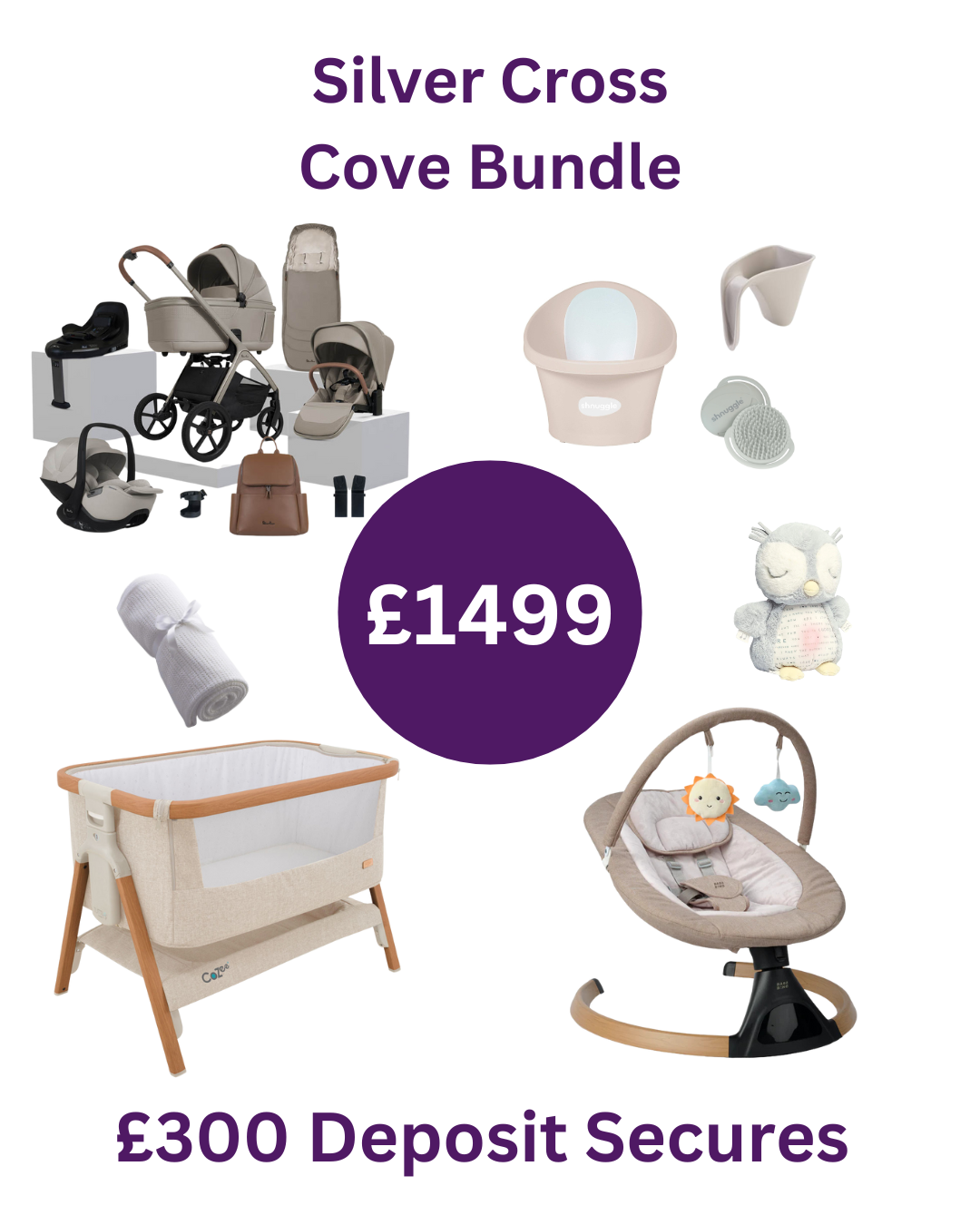 Silver Cross Cove Bundle - Pre Order - Instore collection Only