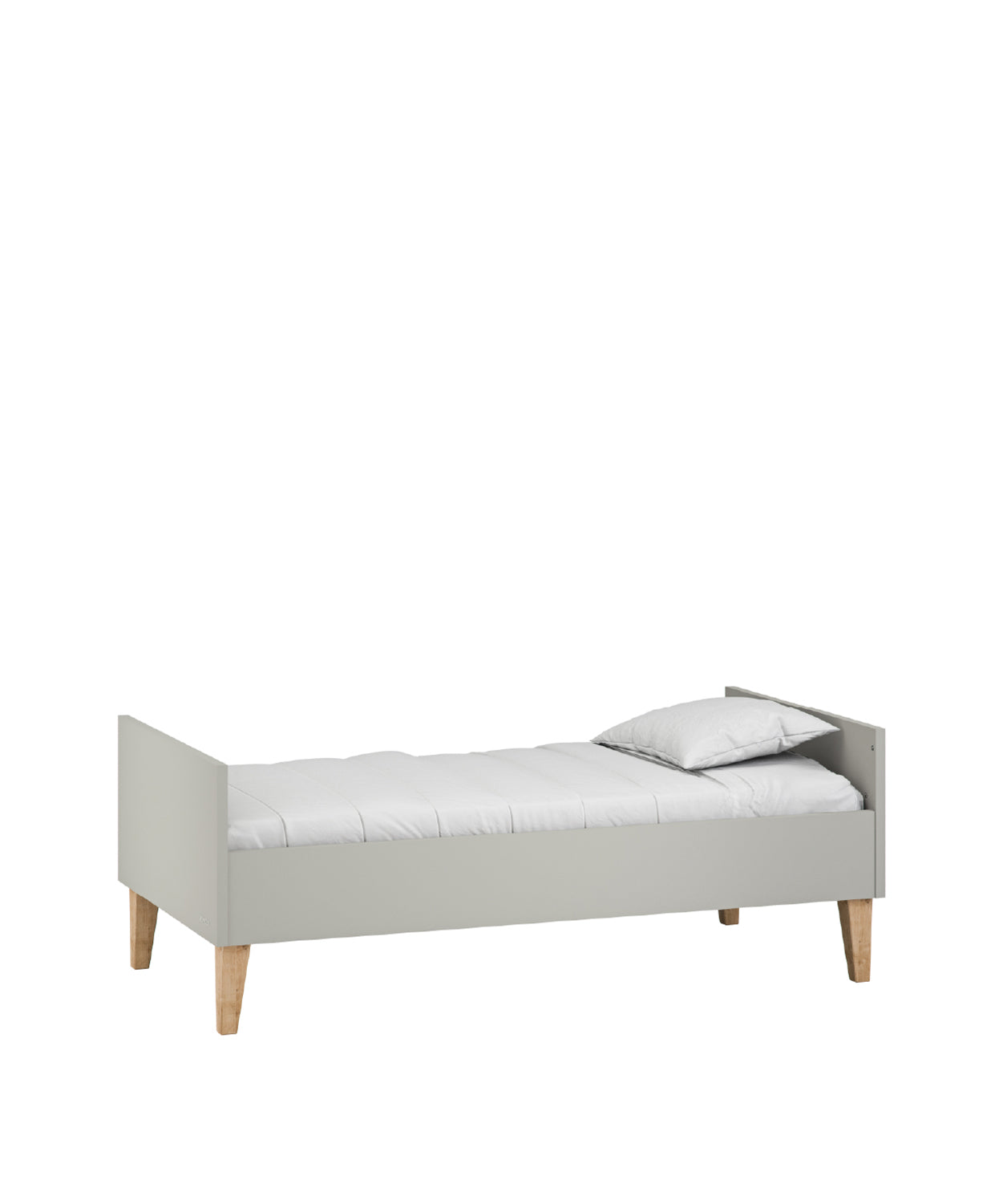 Venicci Saluzzo Cot Bed - Warm Grey - Collection Only!