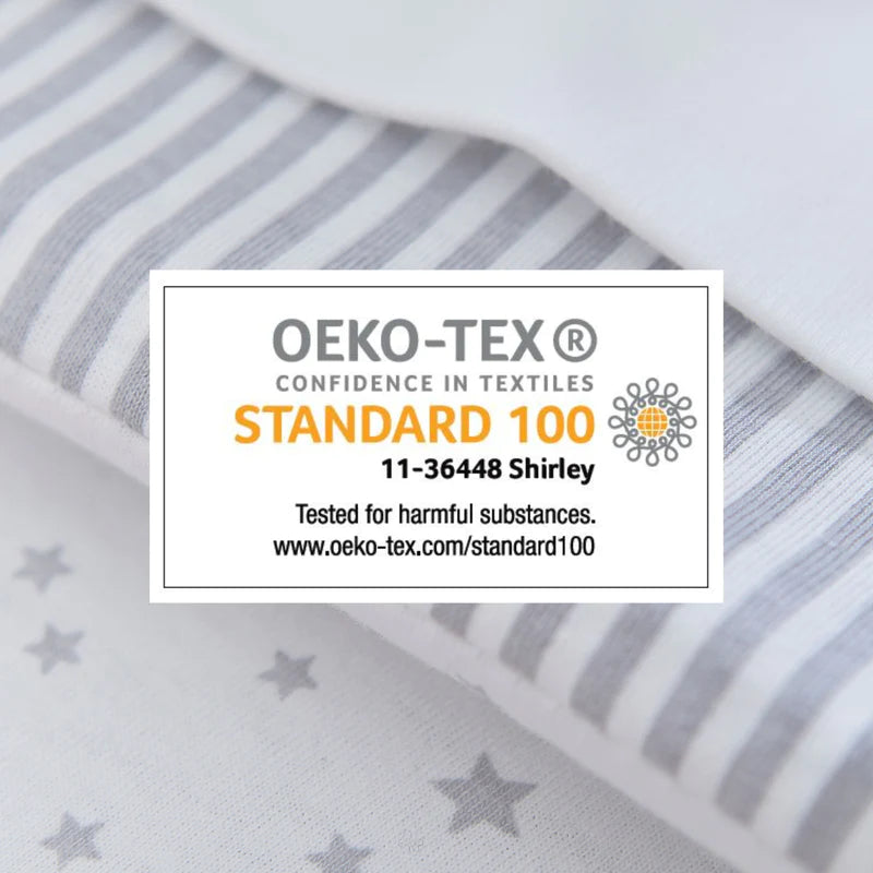 Stars & Stripes 2 Pack Fitted Cot Bed Sheets - 140 x 70 cm