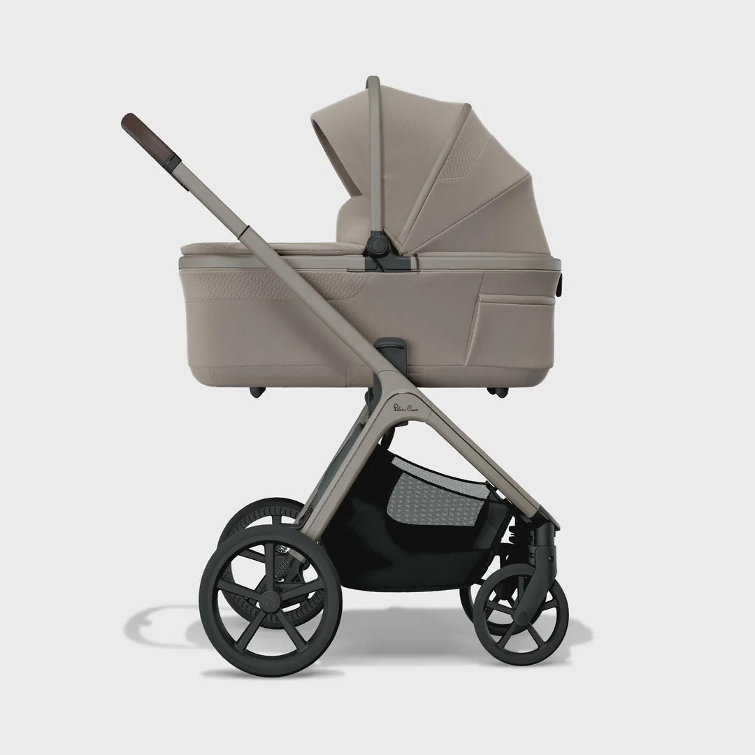 Silver Cross Cove 2 Champagne Travel System Ultimate 360 Infant Carrier Bundle