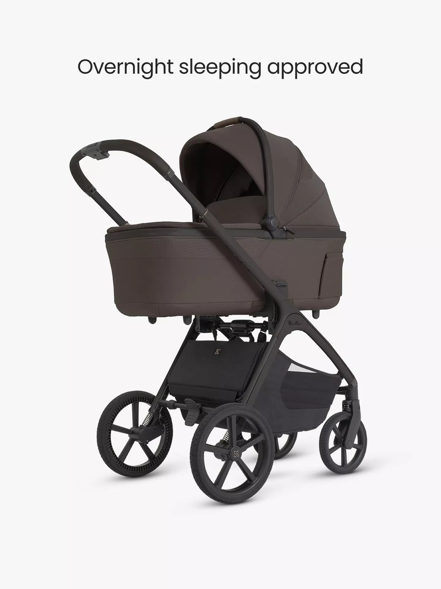 Silver Cross Cove 2 Chocolate Travel System Ultimate 360 Infant Carrier Bundle