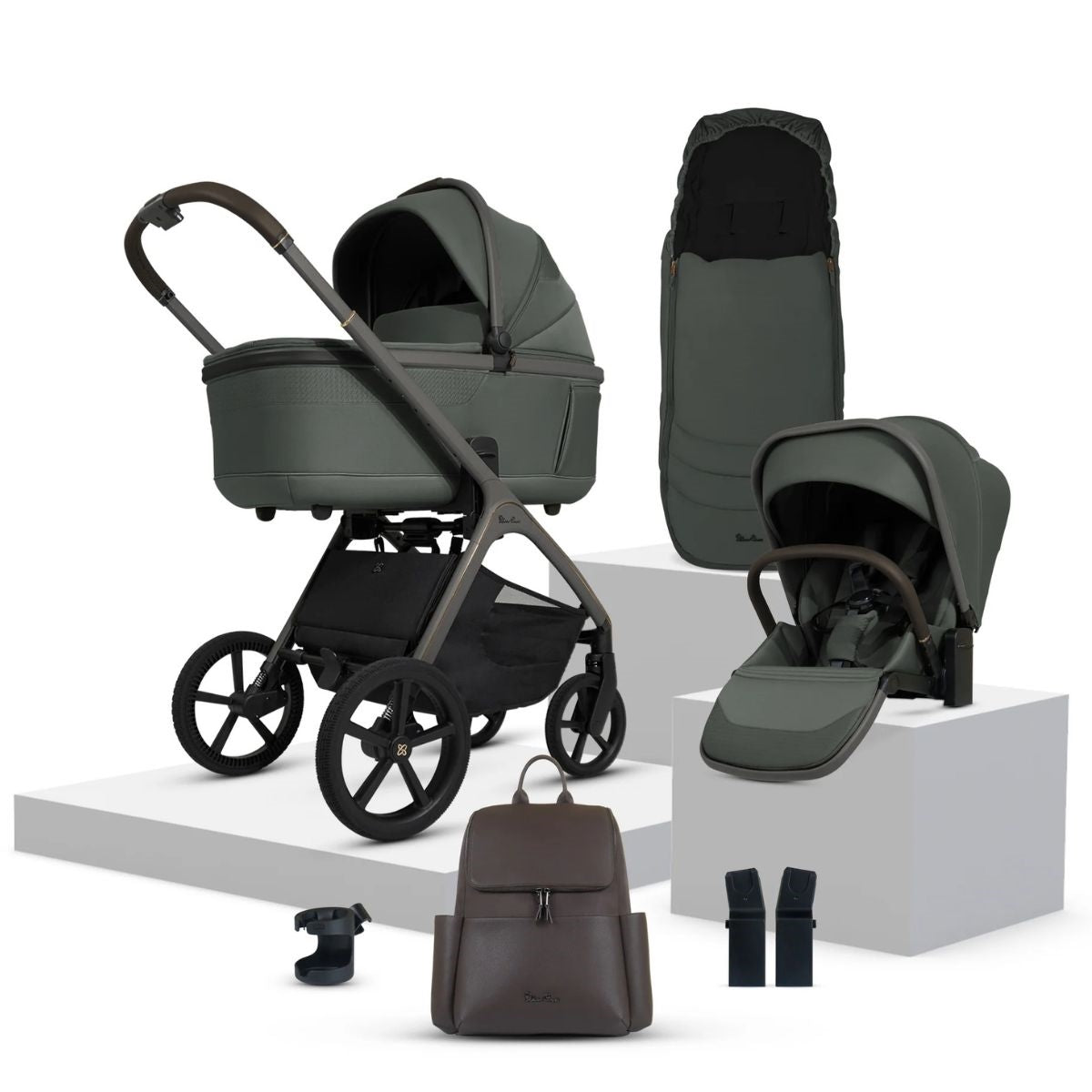 Silver Cross Cove Pewter Accessory Bundle (8 piece)