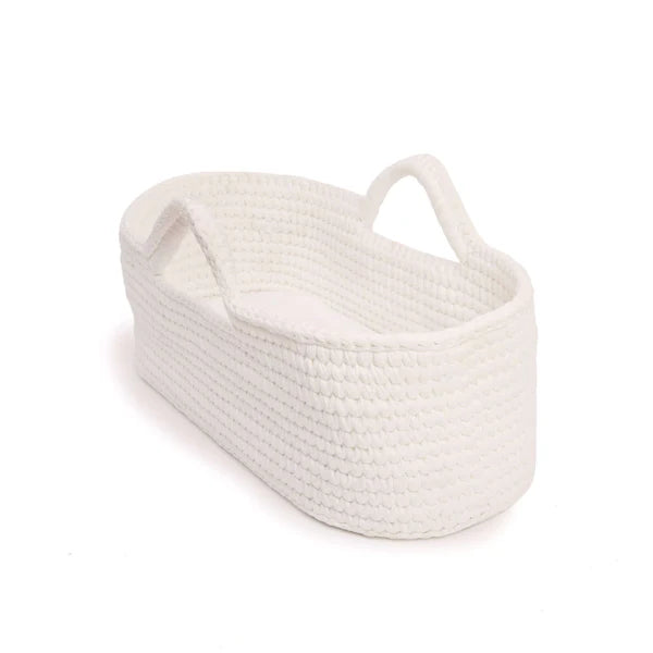 Crochet Moses Basket With Stand - Pre-order Mid July