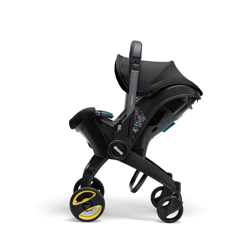 doona x car seat & stroller nitro black Doona X Car Seat & Stroller Nitro Black — Pram Centre Derry