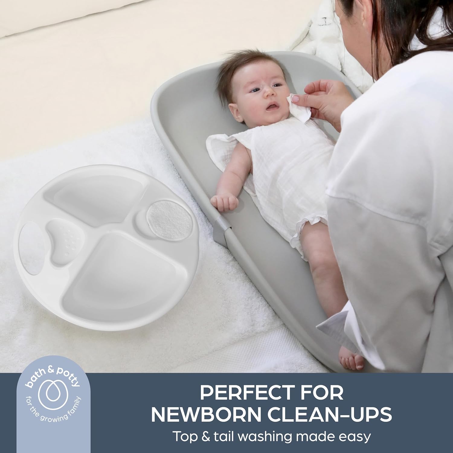 Dreambaby Top & Tail Baby Wash Bowl