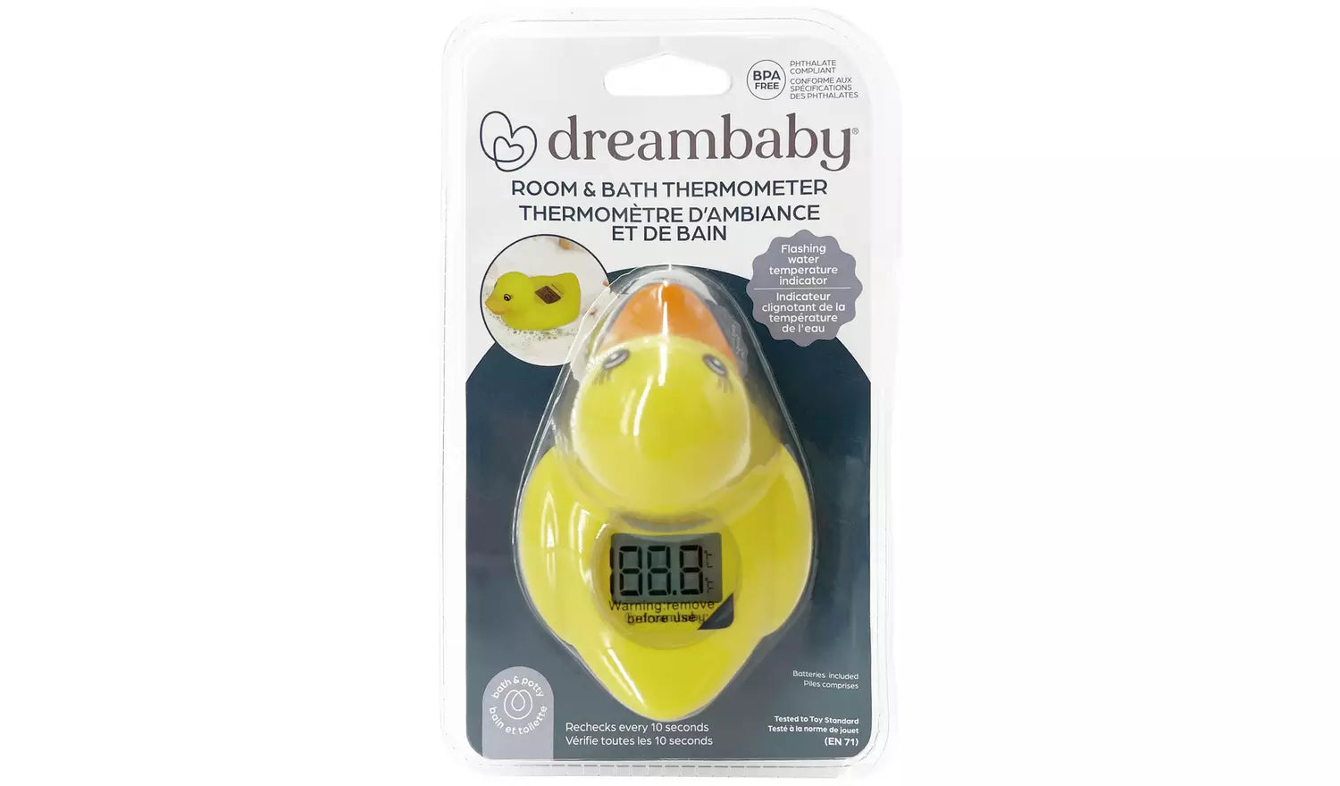 Dreambaby Duck Baby Bath Thermometer