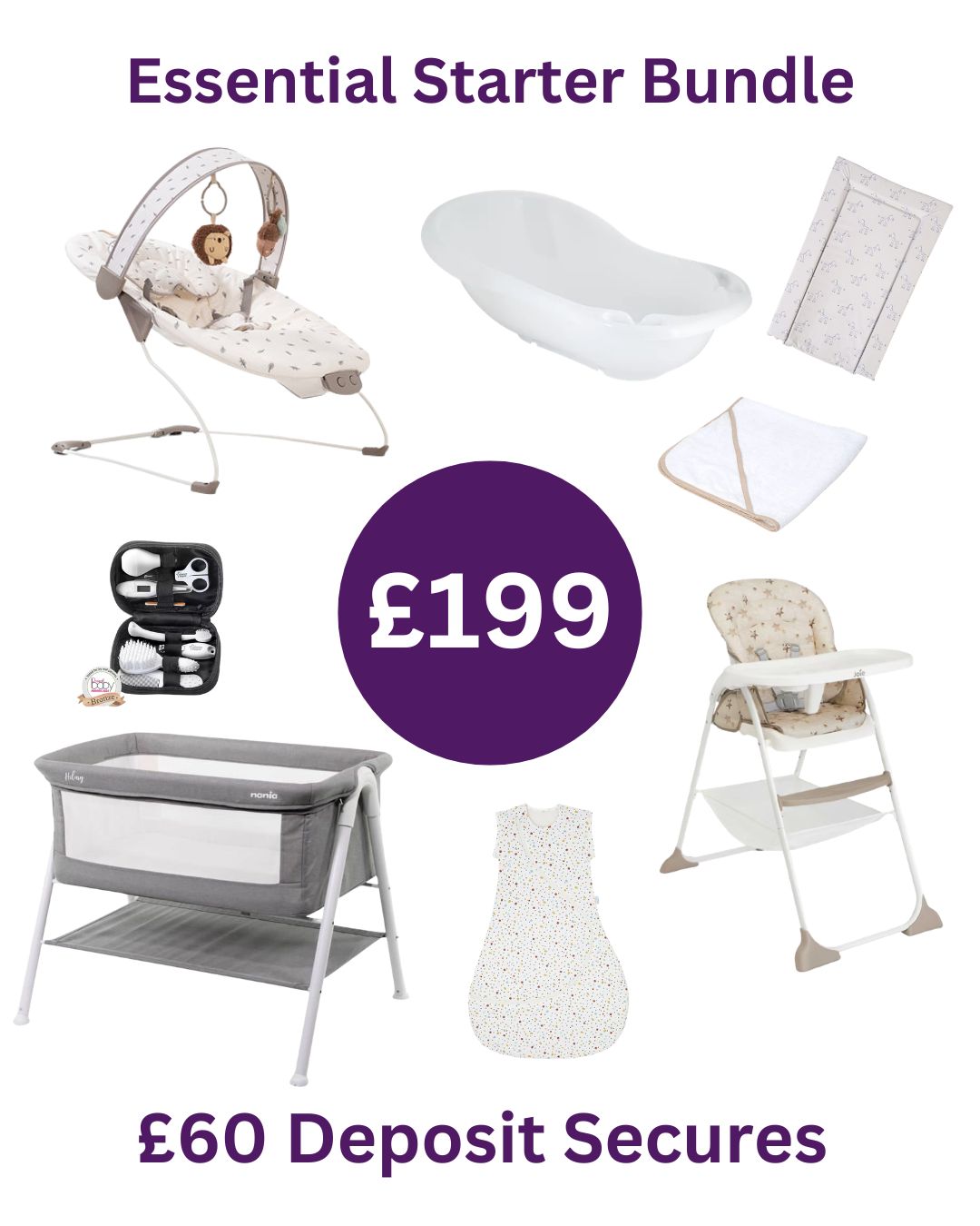 Essential Starter Bundle £199 - Instore Collection - Deposit £60