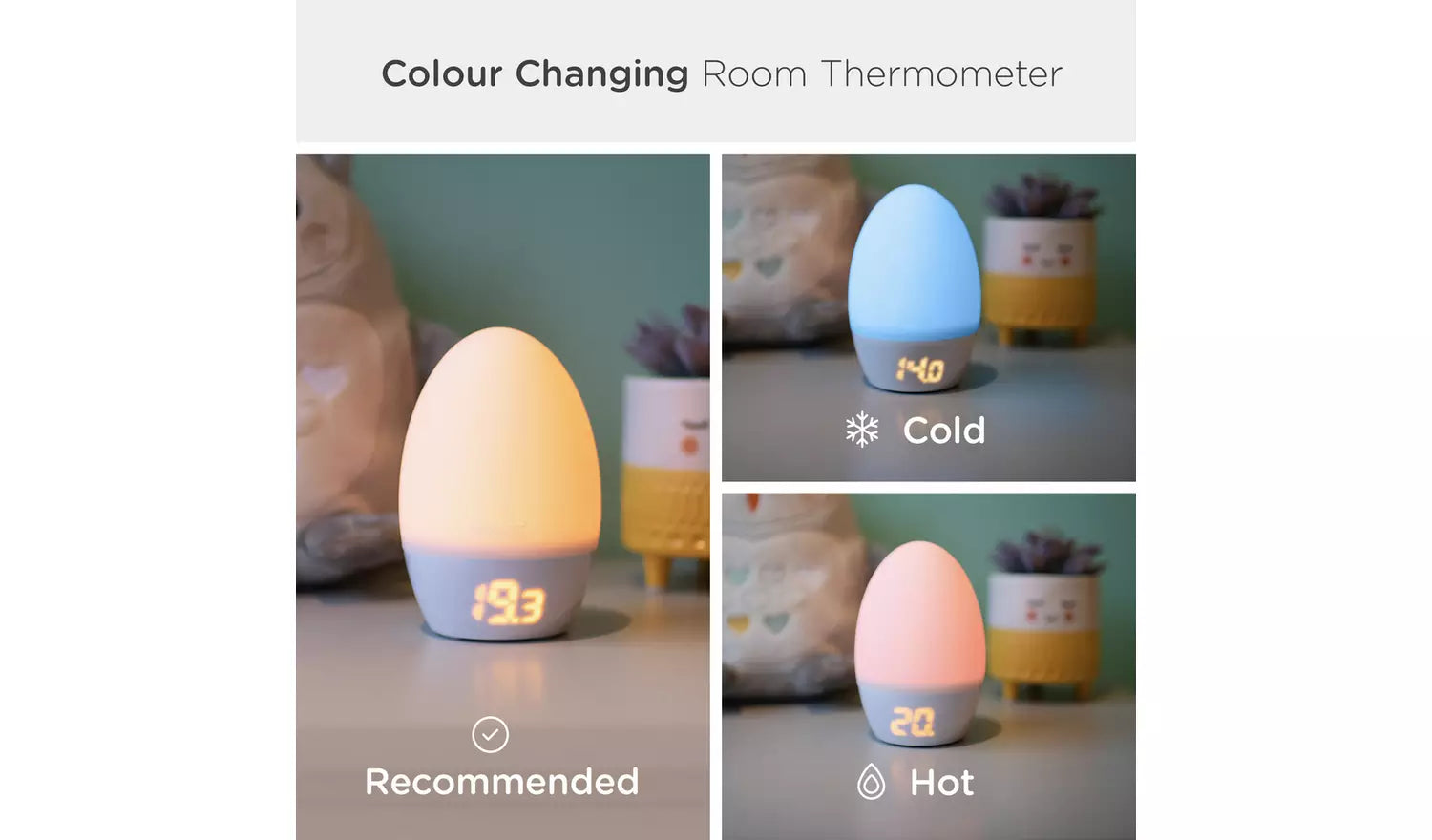 Groegg 2 Nursery Thermometer