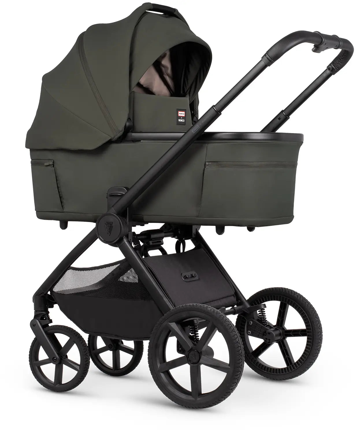 Venicci x Hunter Upline 3 Dark Olive 4-in-1 Travel System