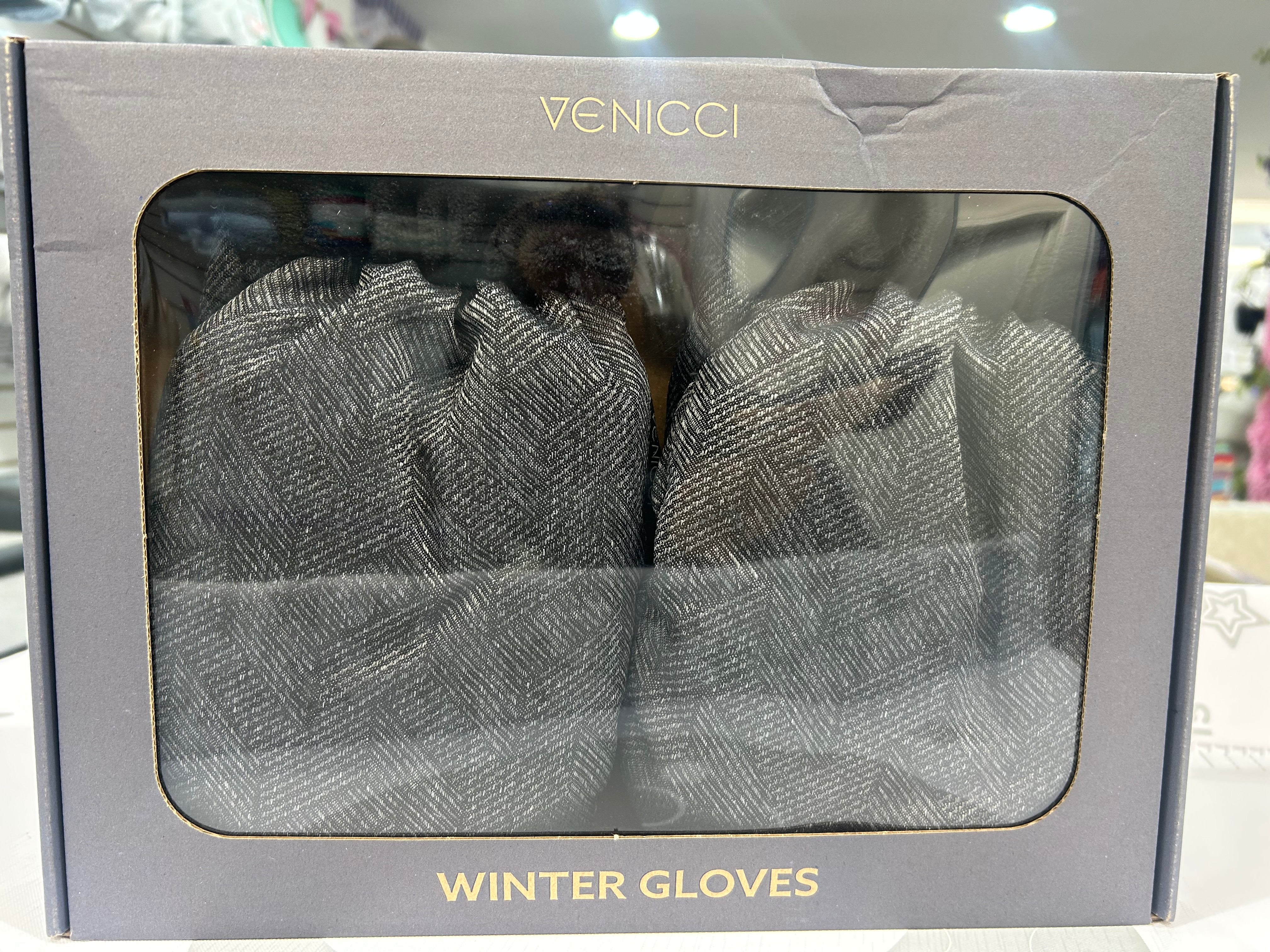 Venicci Deluxe Herringbone Hand Muffs