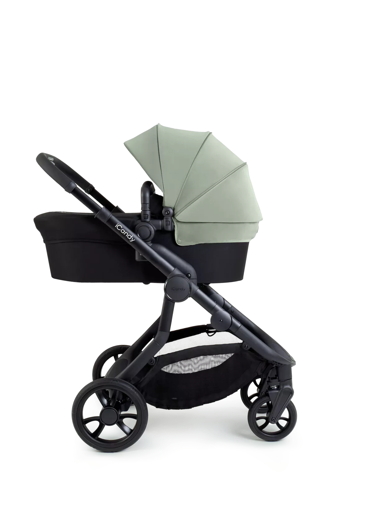 iCandy Orange 4 Pushchair Bundle Including Maxi Cosi  Cabrio Isize & Isofix Base- Pistachio - Pre Order