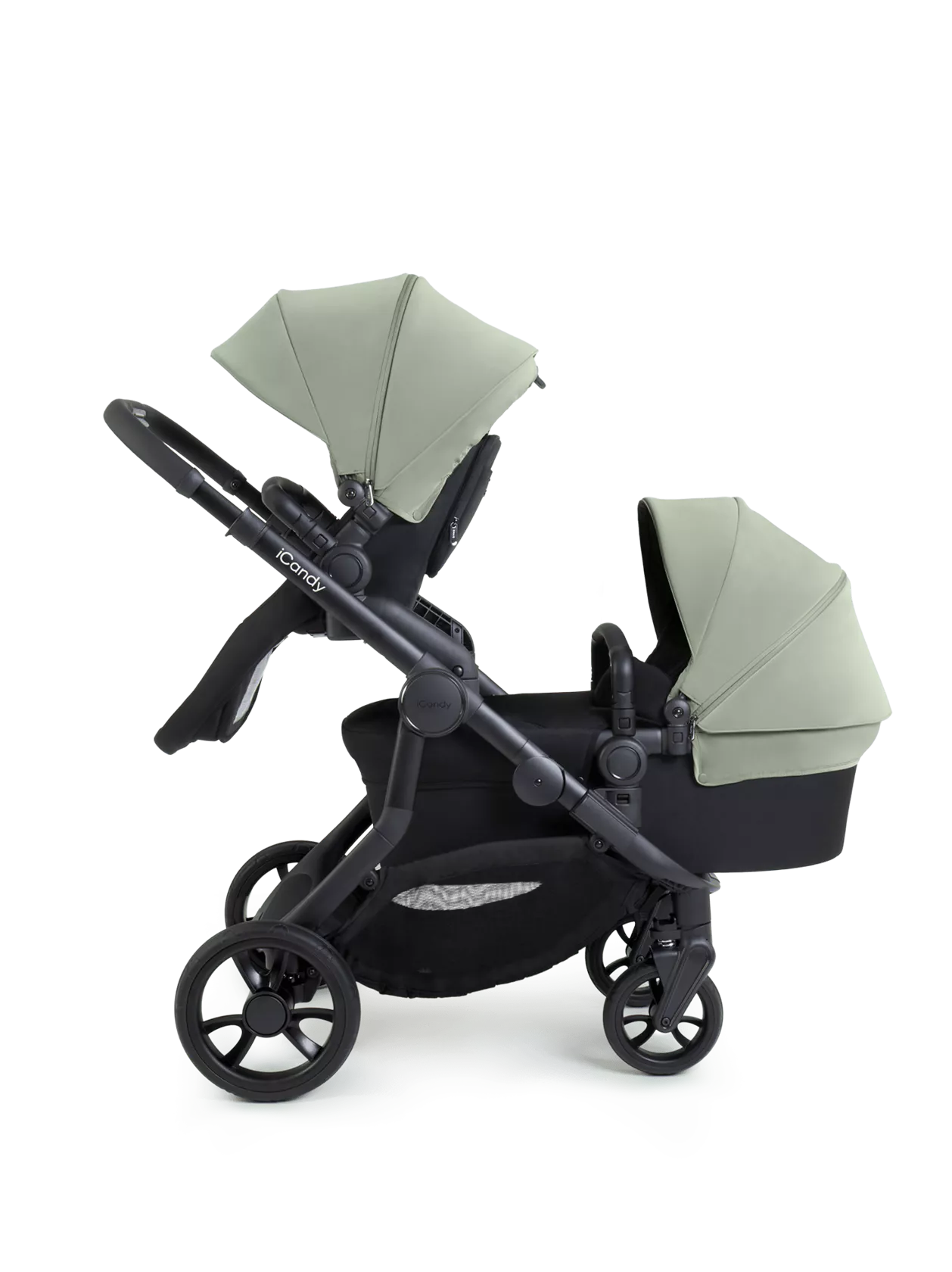 iCandy Orange 4 Pushchair Bundle Including Maxi Cosi  Cabrio Isize & Isofix Base- Pistachio - Pre Order