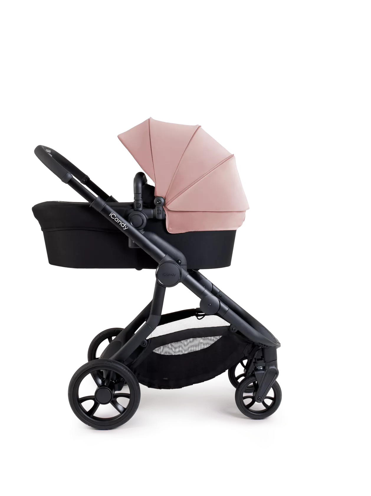 iCandy Orange 4 Pushchair Bundle -Including Maxi Cosi Cabrio Isize & Isofix base -  Rose - Pre Order