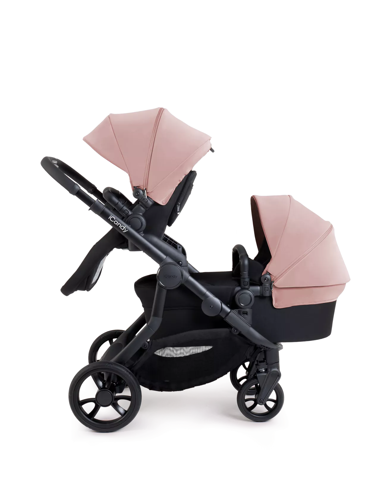 iCandy Orange 4 Pushchair Bundle -Including Maxi Cosi Cabrio Isize & Isofix base -  Rose - Pre Order