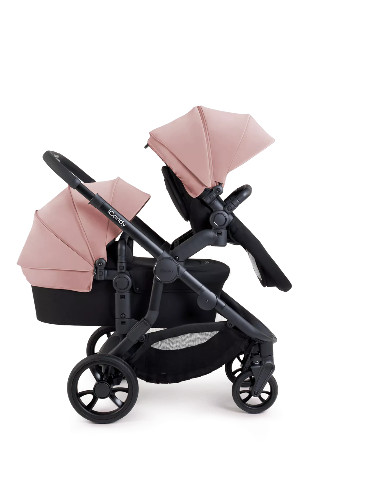 iCandy Orange 4 Pushchair Bundle -Including Maxi Cosi Cabrio Isize & Isofix base -  Rose - Pre Order