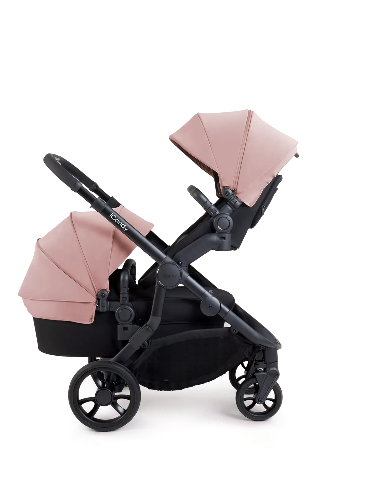 iCandy Orange 4 Pushchair Bundle -Including Maxi Cosi Cabrio Isize & Isofix base -  Rose - Pre Order