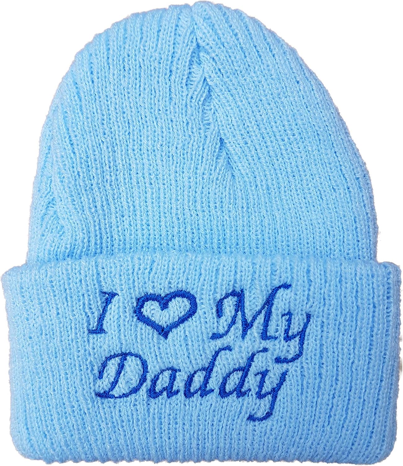 I love My Daddy New Born Beanie Hat