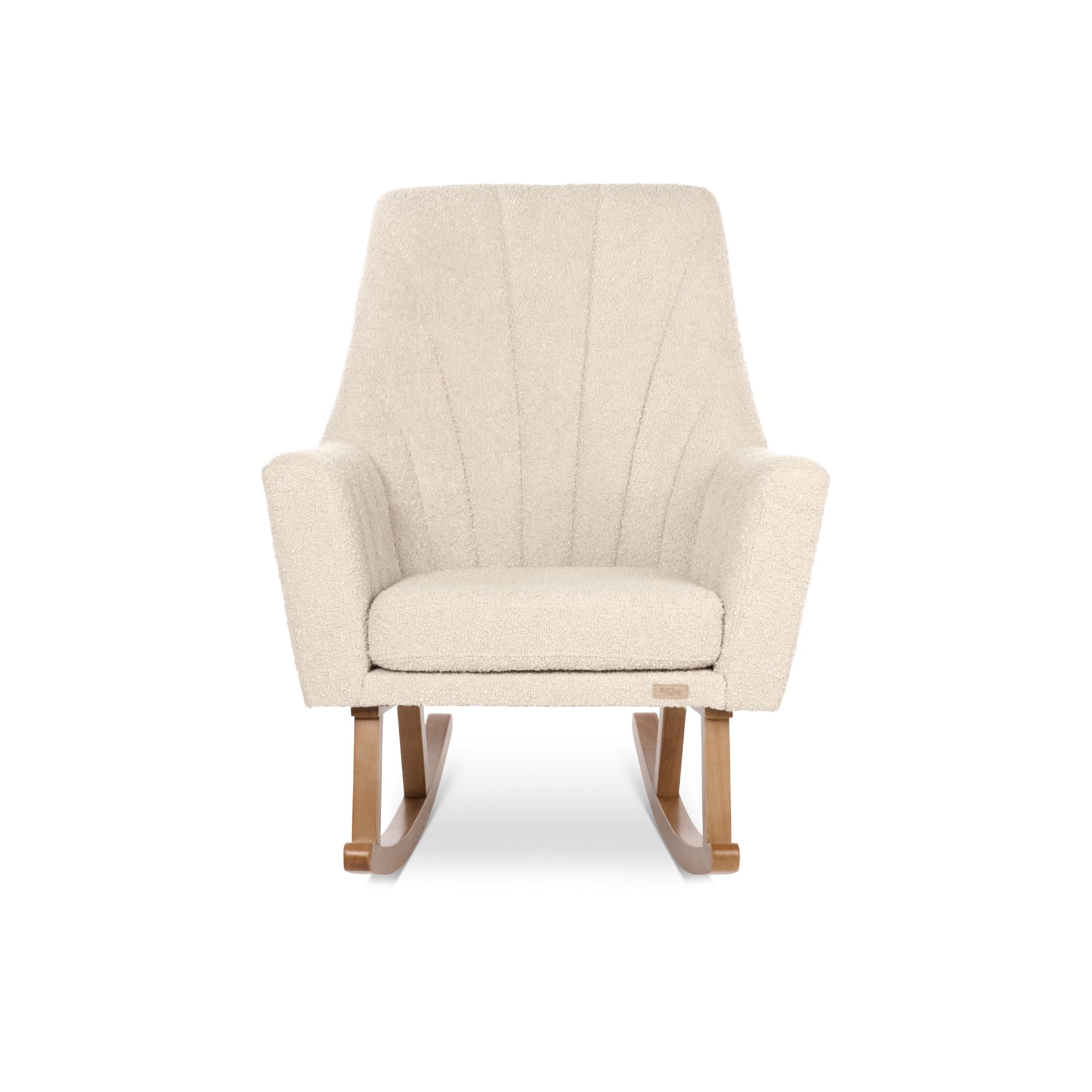 Jonah Luxe Rocking Chair & Footstool Mushroom