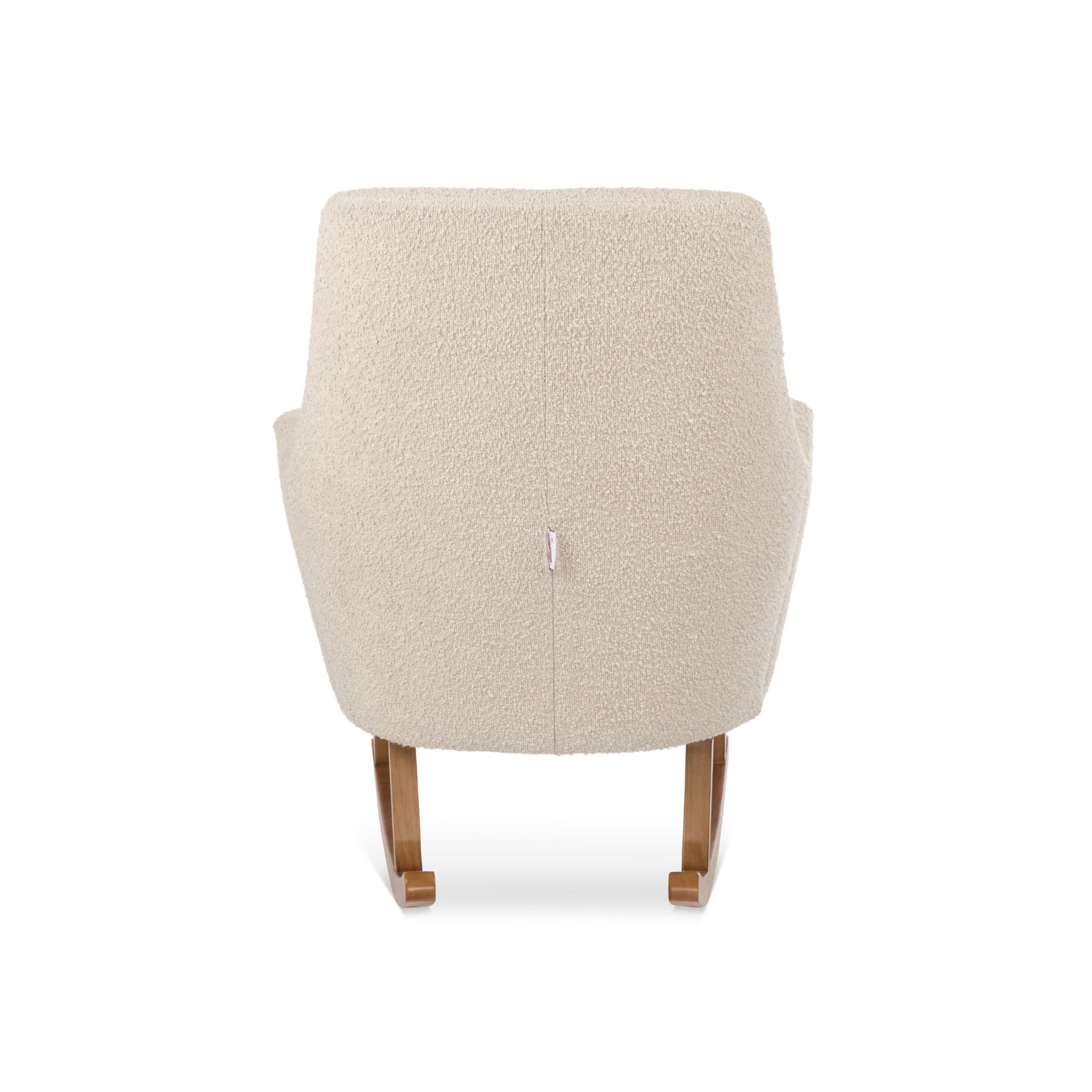 Jonah Luxe Rocking Chair & Footstool Mushroom