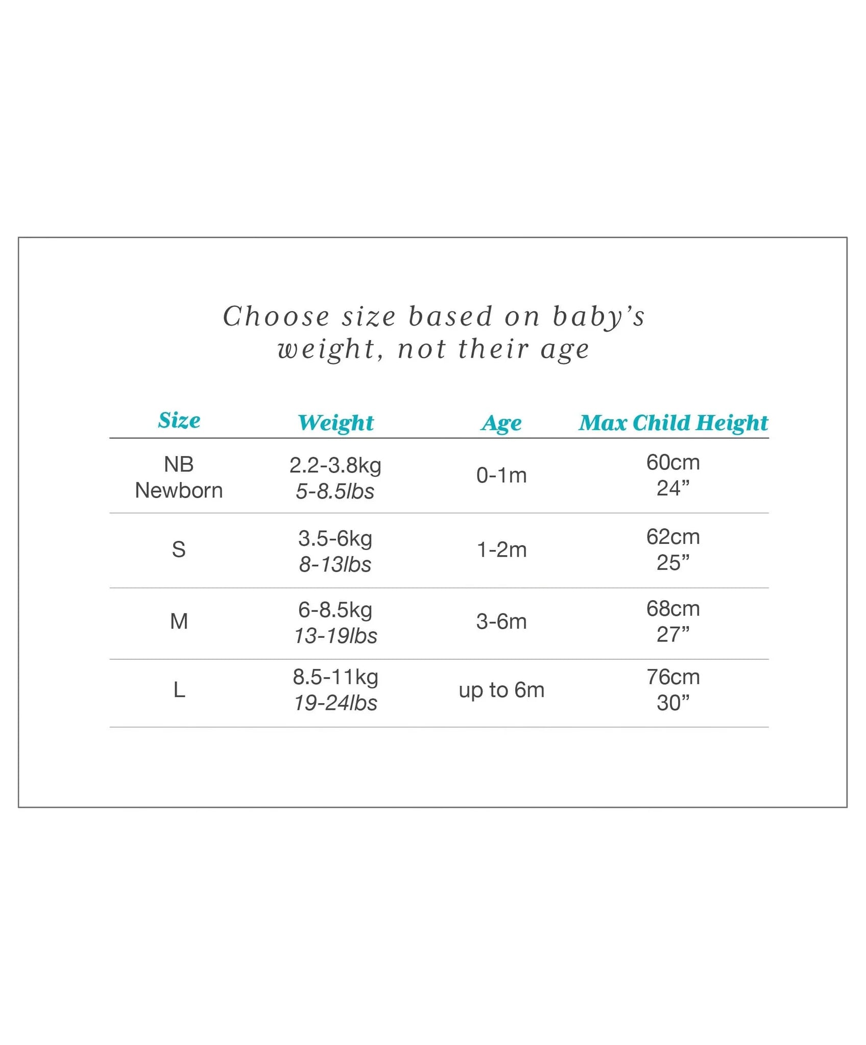 Love To Dream Swaddle Up™ Small/8-13lbs (2.5 Tog) - Pebble Blue