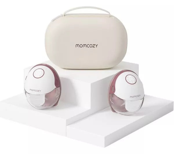 Momcozy M6 Double Breast Pump - White