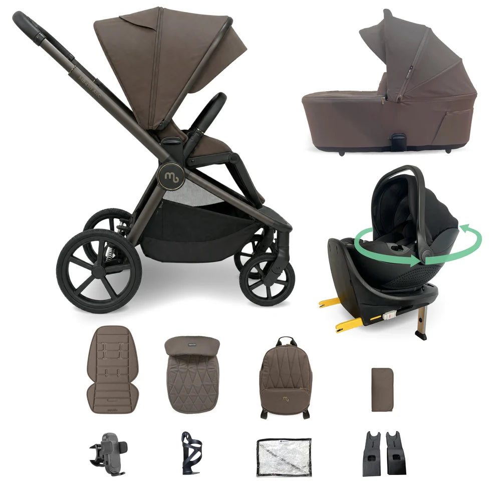 My Babiie Arc Travel System + Rotating Car Seat + Base Pre Order