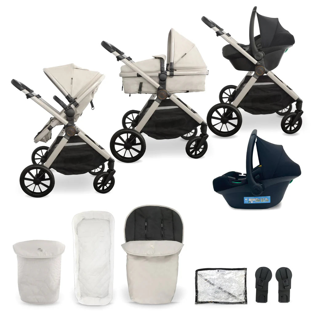 My Babiie MB220 3-in-1 Travel System - Ivory Pre Order