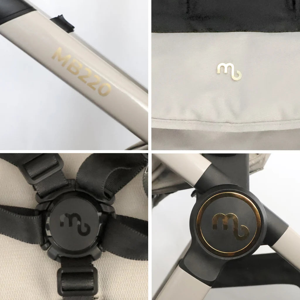 My Babiie MB220 3-in-1 Travel System - Ivory Pre Order