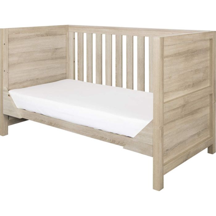 Tutti Bambini Modena Cot Bed Oak Click Collect Only — Pram