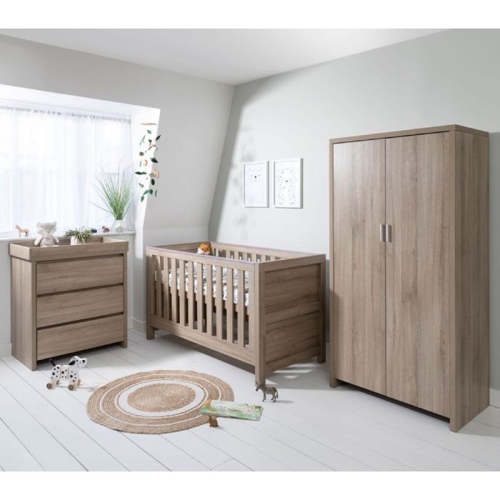 Tutti Bambini Modena Cot Bed Oak Click & Collect Only