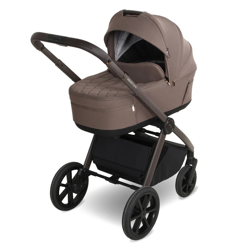 My Babiie 450 LUXE 3-in-1 Travel System with Rotating Car Seat & Toddler Seat + Base - Cookie Pre -Order June/July