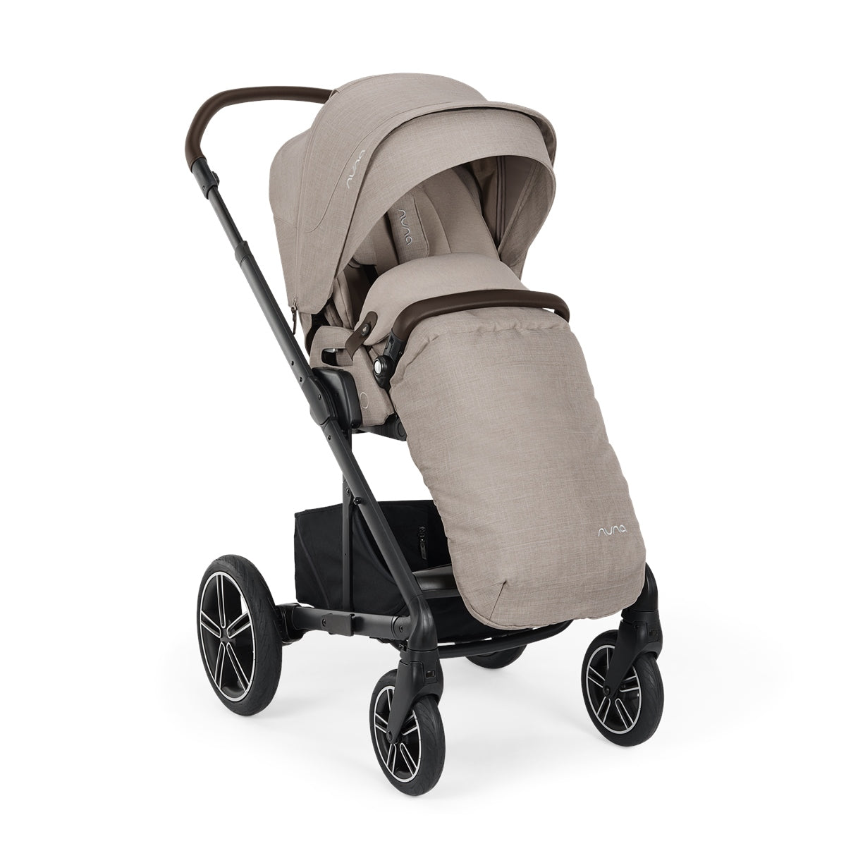 Nuna Mixx Next Pushchair Bundle With Carrycot Stand & Arra Flex Car Seat & Base - Chateau Pre Order
