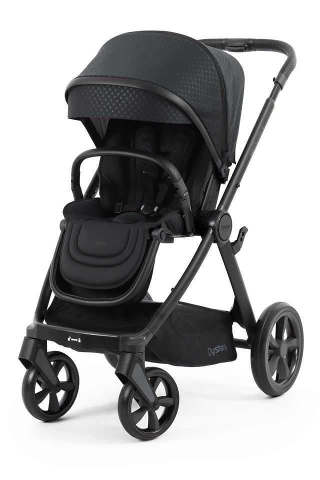 BabyStyle Oyster 4 Luxury 7 Piece 360 Swivel Capsule Bundle - Raven - Pre Order