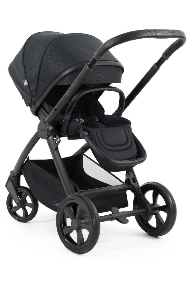 BabyStyle Oyster 4 Luxury 7 Piece 360 Swivel Capsule Bundle - Raven - Pre Order
