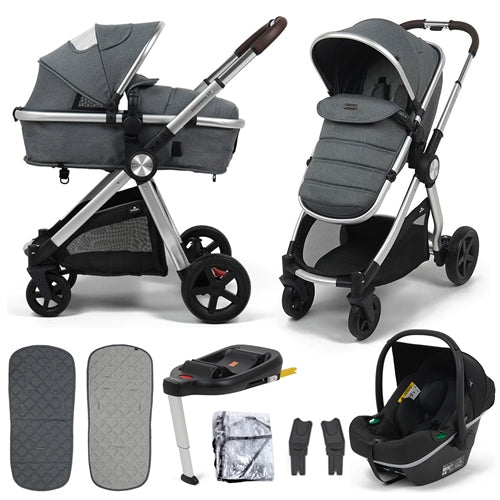 Panorama  XTI Grey Travel system Essential Starter Bundle - Instore Collection Only