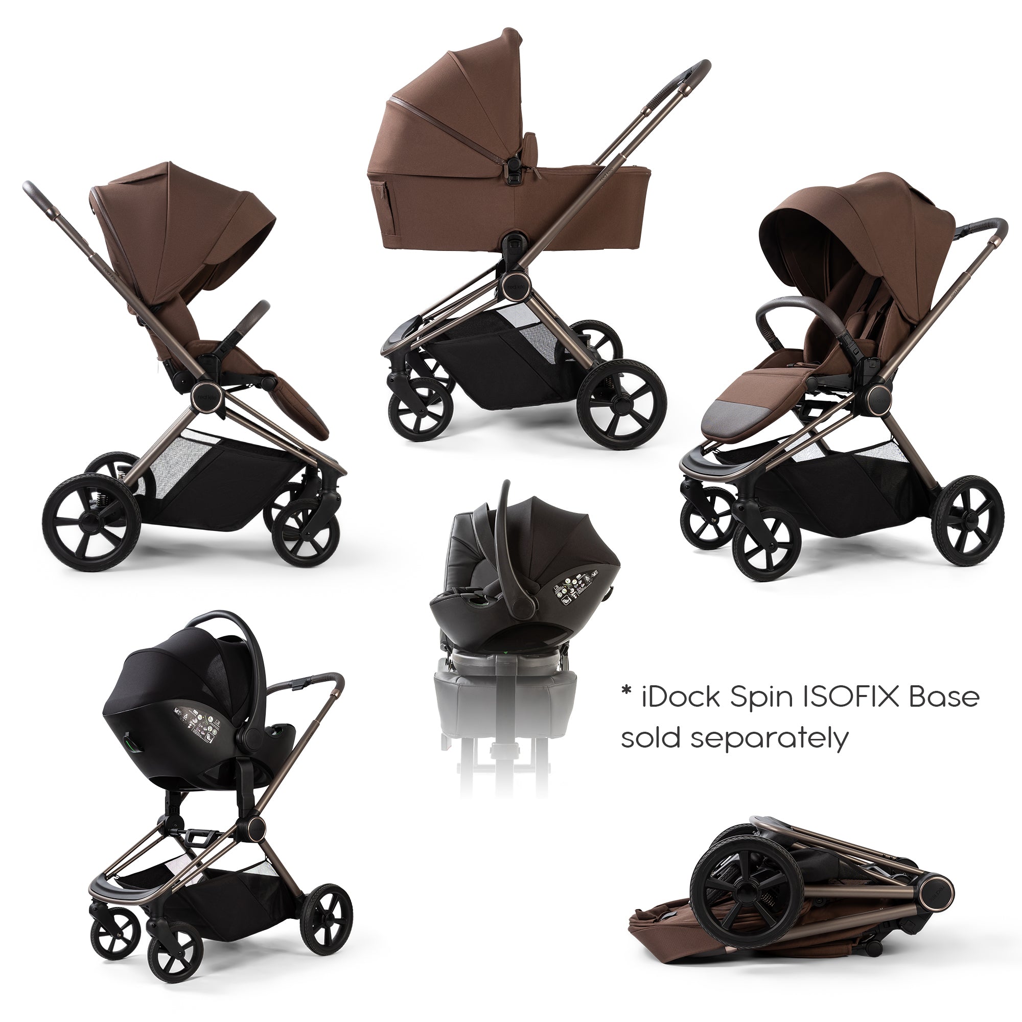 Red Kite Push Me Cruise  Chestnut Travel System