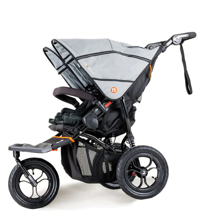 Out and about double buggy rain cover shop