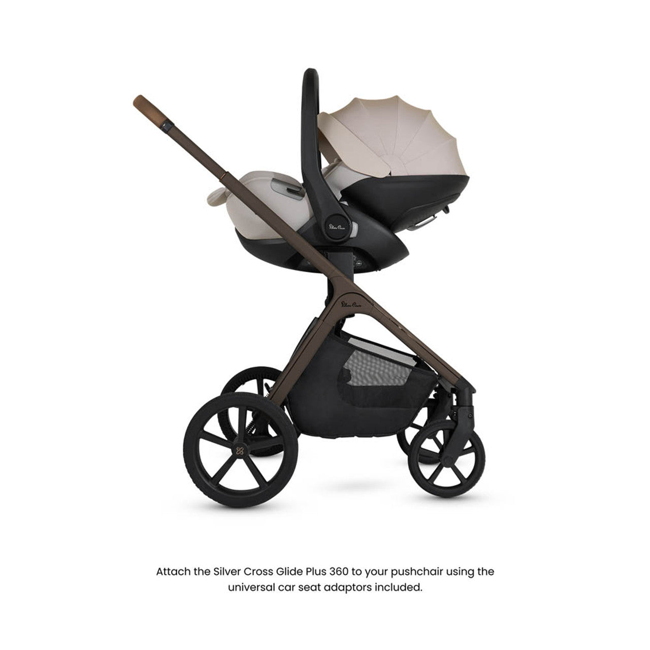 Silver Cross Cove 360 Travel System Bundle – Onyx -Pre Order