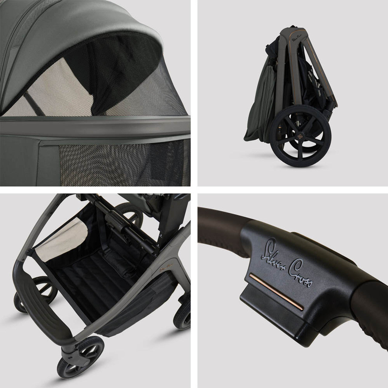 Silver Cross Cove 360 Travel System Bundle – Pewter