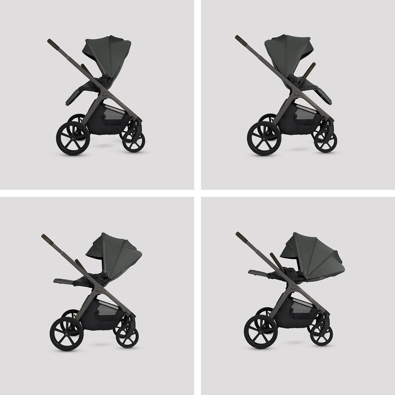 Silver Cross Cove 360 Travel System Bundle – Pewter