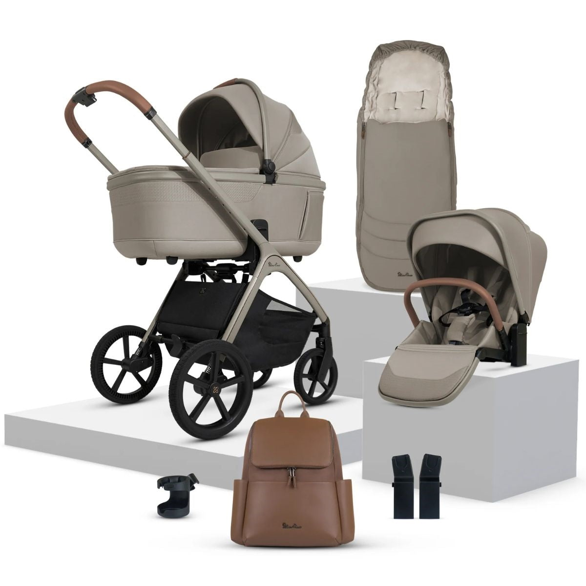 Silver Cross Cove Champagne  Accessory Bundle (8 piece)