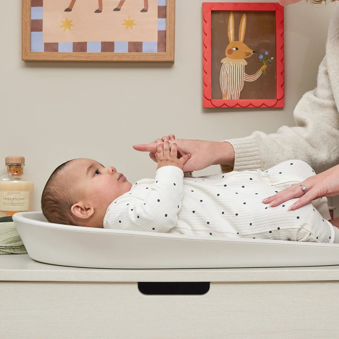 Shnuggle Squishy Changing Mat – The Ultimate Comfy & Hygienic Changing Solution - Taupe