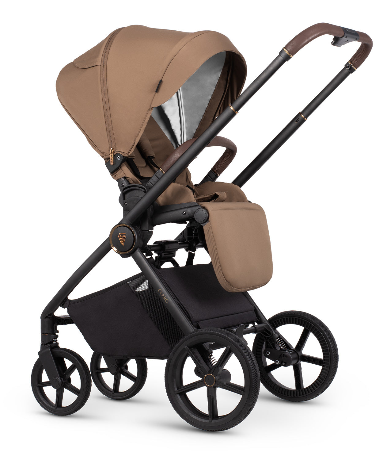 Venicci Claro 3-in-1 + Base Travel System - Caramel